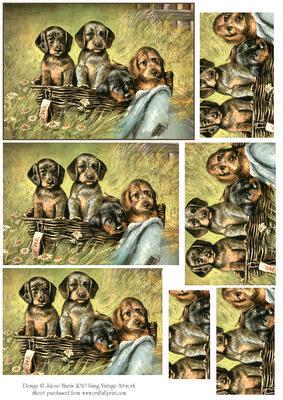 Basket of Puppies - Pyramid