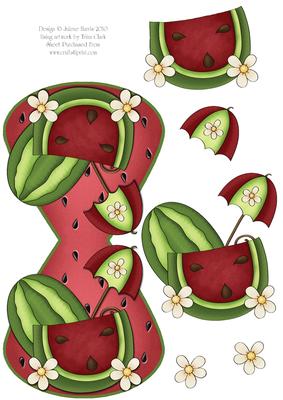 Sweet Summer Watermelon - Wobble
