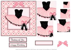 Love to Dance - Twisting Pyramid Card