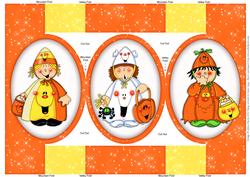 Trick-or-treat Trio - Pop Out Card
