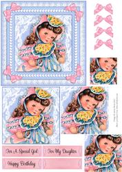 Precious in Pink - Pyramid Card