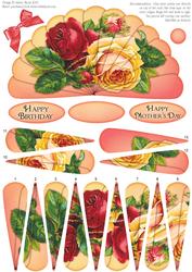 Glorious Sunrise Roses - Fan Sheet