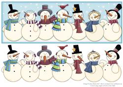 Snow Friends - Dl Decoupage Card