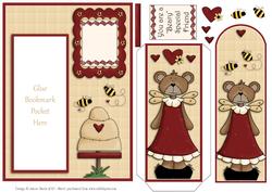 Beary Special Friend - Bookmark Pocket Card