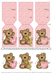 Cupid Bears - Gift Tag Cards