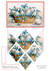 Easter Blossoms - Diamond Stacker Card
