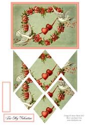 Love Birds - Diamond Stacker Card