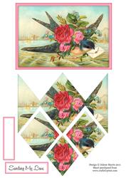 Messenger of Love - Diamond Stacker Card