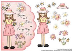 Sugar and Spice - Scalloped Edge Card