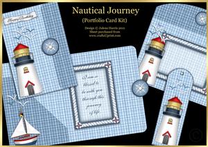 Nautical Journey - Portfolio Card Kit