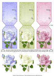 Vintage Roses - Gift Tag Cards