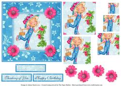 Flower Blossom Beauty - Twisting Pyramid