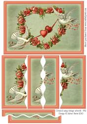 Love Birds - Wavy Side Stacker