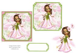 Faerie Princess - Decoupage Card