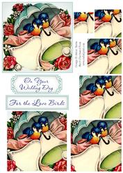 Wedding Love Birds - Pyramid