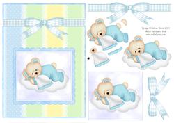 Sleepy Bear for Baby Boy