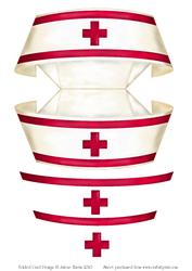 Nurse's Hat - Folded Card