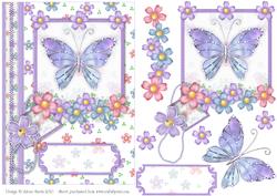 Spring Meadow - Decoupage Card