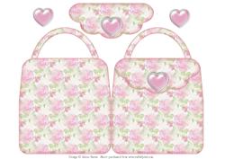Pink Roses - Purse