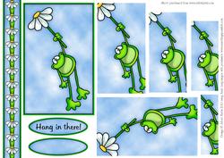 Hang in There Froggy - Pyramid