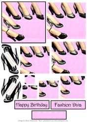 Fashionable Vintage Ladies Shoes - Pyramid