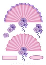 Pretty in Pink & Purple - Fan