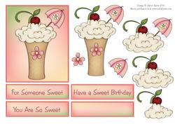 A Sweet Occasion - Decoupage Card