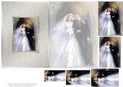 On Your Wedding Day - Foldback Card with Pyramid