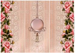 Elegance in Pink Roses - Trifold
