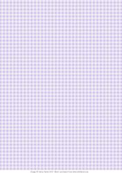 Pastel Lavender Gingham - Background Paper