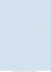 Pastel Blue Gingham - Background Paper