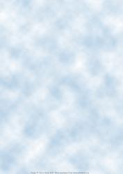 Marbled Blue Skies - Background Paper