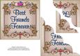 Bejeweled Sentiment - Best Friends - Corner Stacker