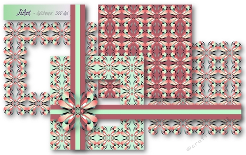 Floral Papers, Digital Floral