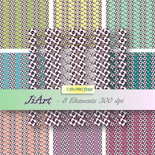 Flowers of luck - Floral Papers, Digital Floral