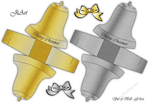 Gift box set - Christmas bells