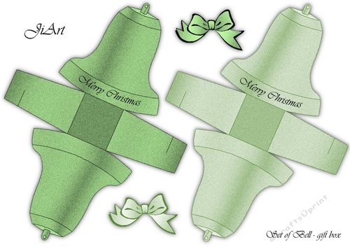 Gift box set - Christmas bells