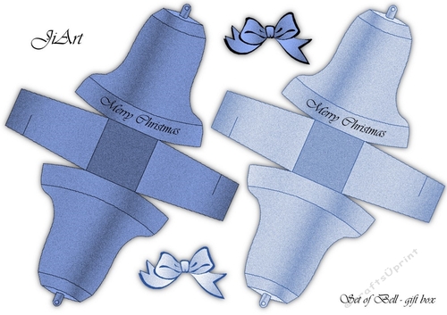 Gift box set - Christmas bells