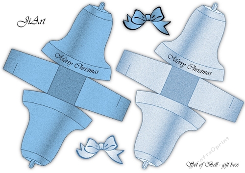 Gift box set - Christmas bells