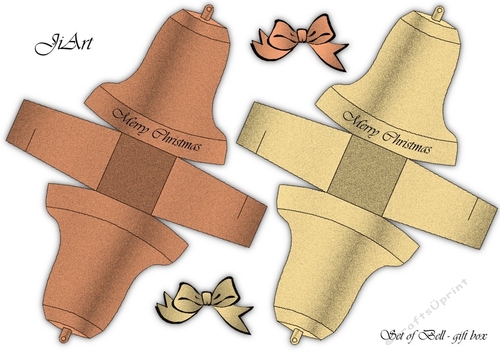 Gift box set - Christmas bells