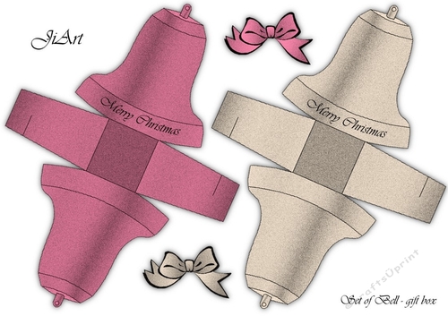 Gift box set - Christmas bells