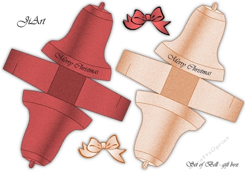 Gift box set - Christmas bells