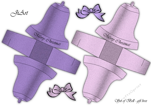 Gift box set - Christmas bells