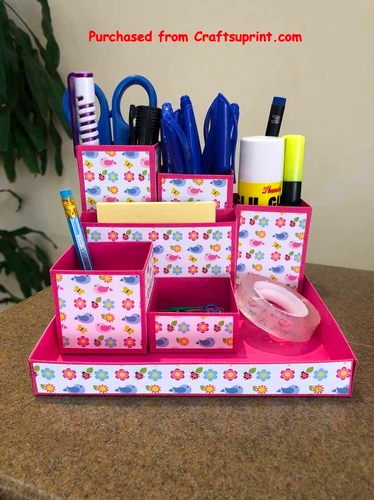 Stationery Holder, Desktop organiser, post it