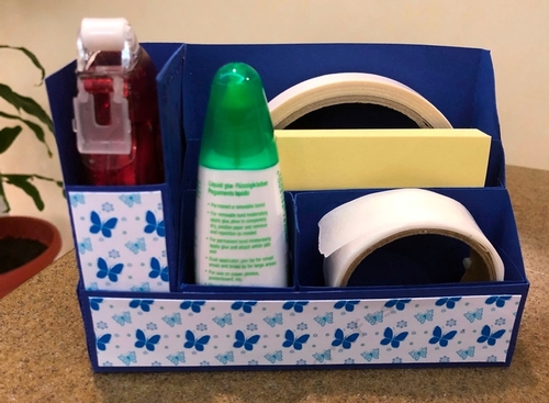 Stationery Holder, Desktop organiser, Caddy, Post It Holder, Snail Stix2 holder