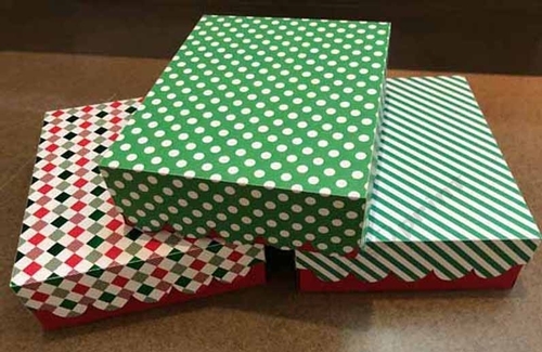 Large box, Choice of 2 lids