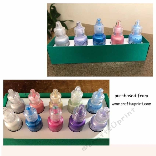 Storage box, Liquid Pearls, Stickles, 