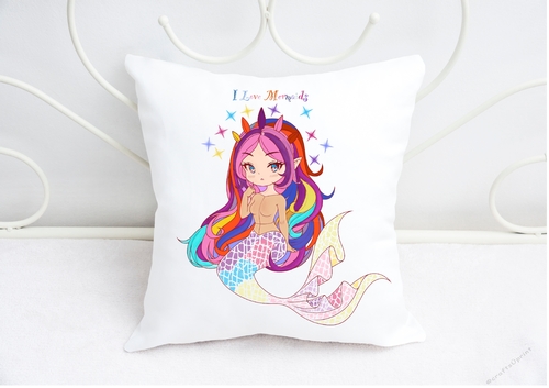 Rainbow Mermaid PNG for sublimation