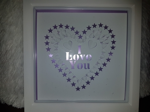 Stunning new design Pop up heart, I love you, SVG cutting file , ideal for frames 