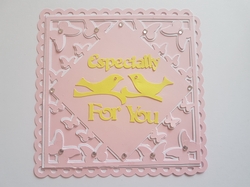 Butterfly 3 layer SVG cutting file card topper